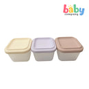 Peekaboo 3pc Silicone Food Storage - Girls Set