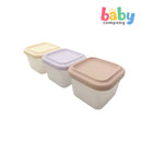 Peekaboo 3pc Silicone Food Storage - Girls Set