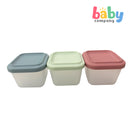 Peekaboo 3pc Silicone Food Storage - Boys Set