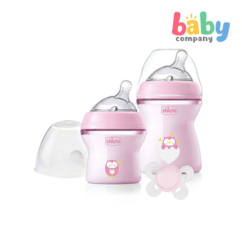 Chicco Natural Feeling First Gift Set 0m+ - Pink