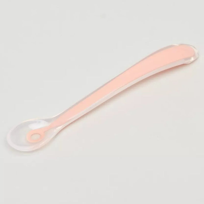 Babymoov 1st Age Silicone Baby Spoon - Peach
