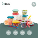 Babymoov Babybowls Multiset Airtight Food Storage Containers with Spoons