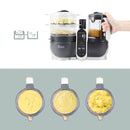 Babymoov Nutribaby+ 6-in-1 Multi-Purpose Baby and Adult Food Processor - Industrial Grey