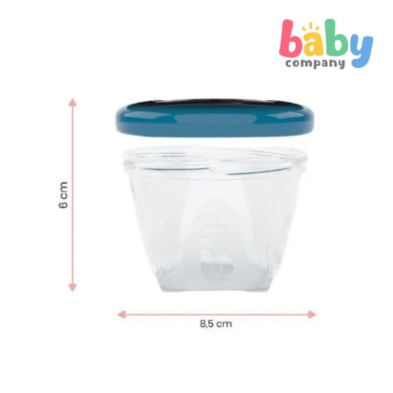Babymoov Babybowls Rewritable Airtight Food Storage Containers (6 x 180ml)