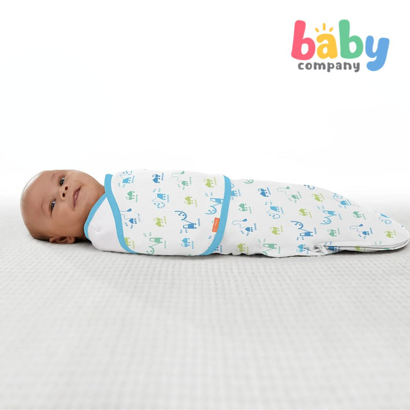 Swaddle Me Whisper Quiet, Small - Building Blocks