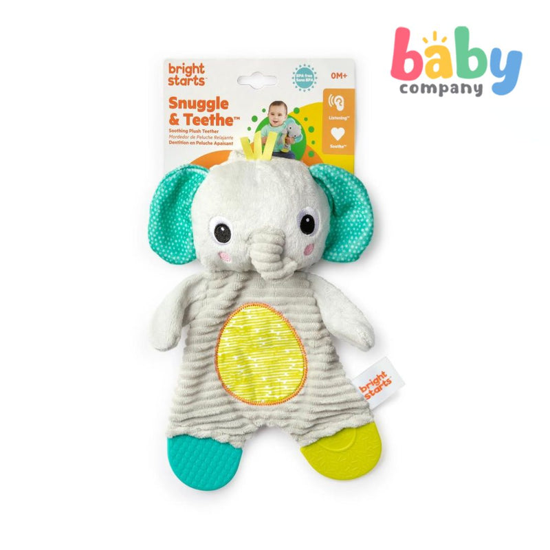 Kids II Bright Starts Snuggle & Teethe Plush Teether Toy