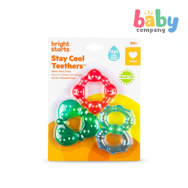 Kids II Bright Starts Stay Cool 3-Pack Water Filled Teethers