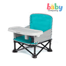 Summer Infant Pop ‘N Sit® Folding Booster Seat - Aqua Sugar