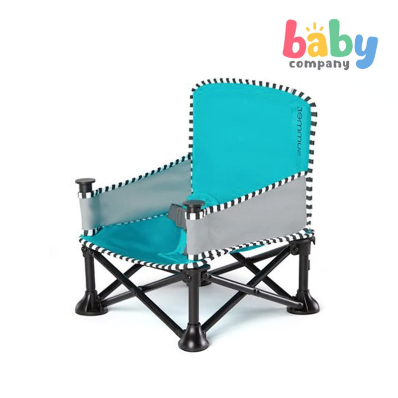 Summer Infant Pop ‘N Sit® Folding Booster Seat - Aqua Sugar