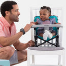Summer Infant Pop ‘N Sit® Folding Booster Seat - Aqua Sugar