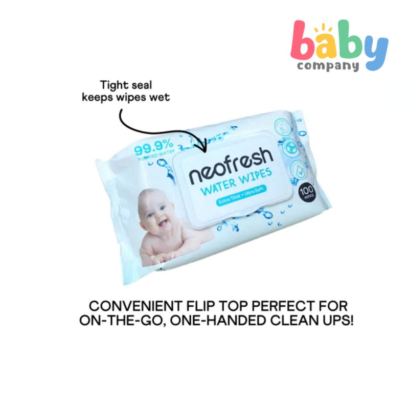 Neofresh 3-Pack Water Wipes 100's