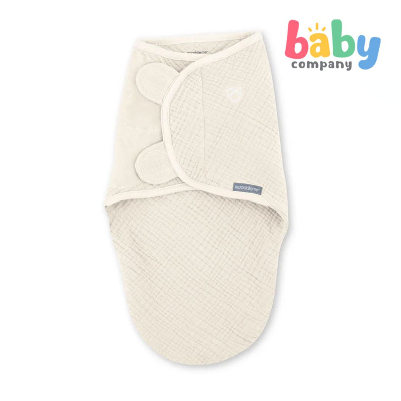 SwaddleMe Original Swaddle Muslin - Cream