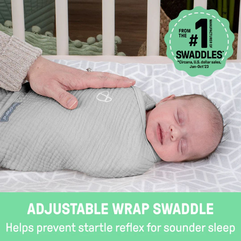 SwaddleMe Original Swaddle Muslin - Cream