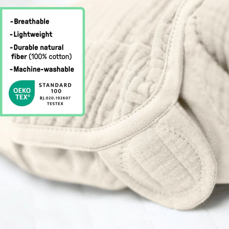 SwaddleMe Original Swaddle Muslin - Cream
