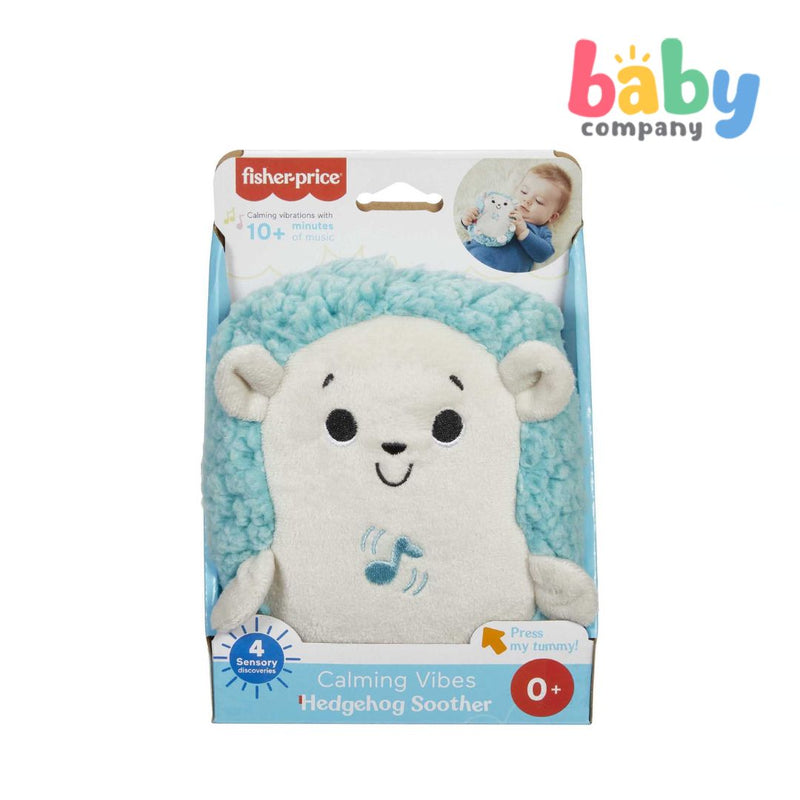 Fisher-Price Calming Vibes Hedgehog Soother - Blue