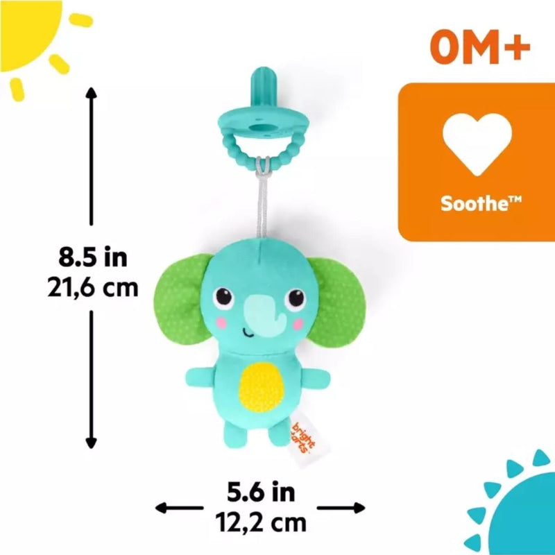 Kids II Bright Starts SootheMate Plush Teether Toy - Elephant