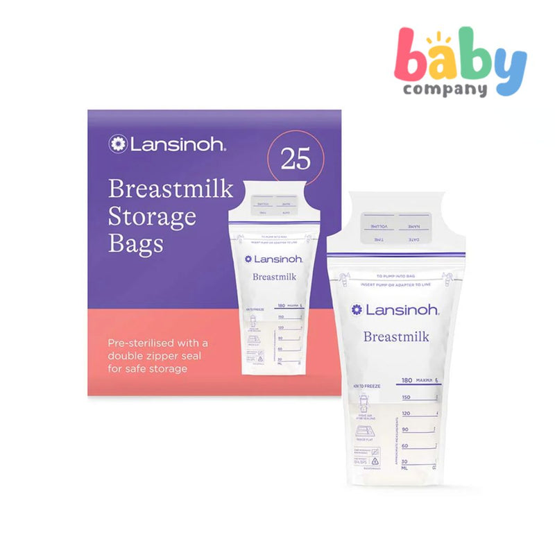 Lansinoh Breastmilk Storage Bag 180ml 25s