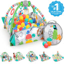 Kids II Bright Starts 5-in-1 Your Way Ball Play Baby Activity Gym & Ball Pit - Totally Tropical