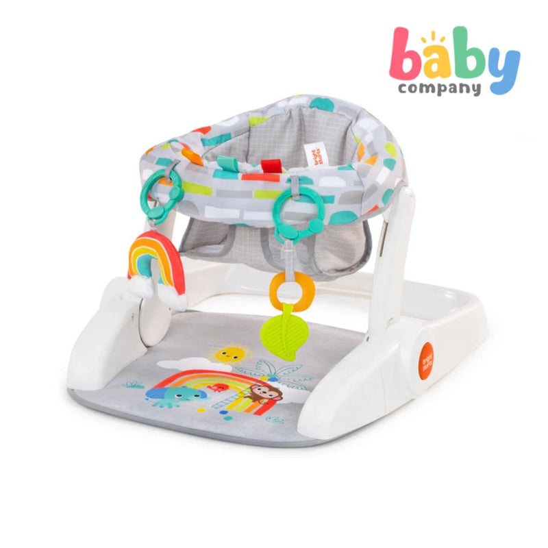 Kids II Bright Starts Learn-to-Sit 2-Position Floor Seat - Playful Paradise