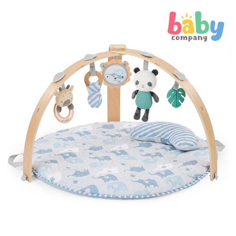 Kids II Ingenuity Cozy Spot Reversible Duvet Activity Gym - Elephant March