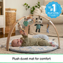 Kids II Ingenuity Cozy Spot Reversible Duvet Activity Gym - Elephant March