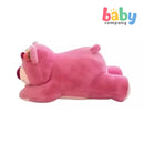 Disney Infants 14" Lying Down Lotso With Strawberry on Ear Plush