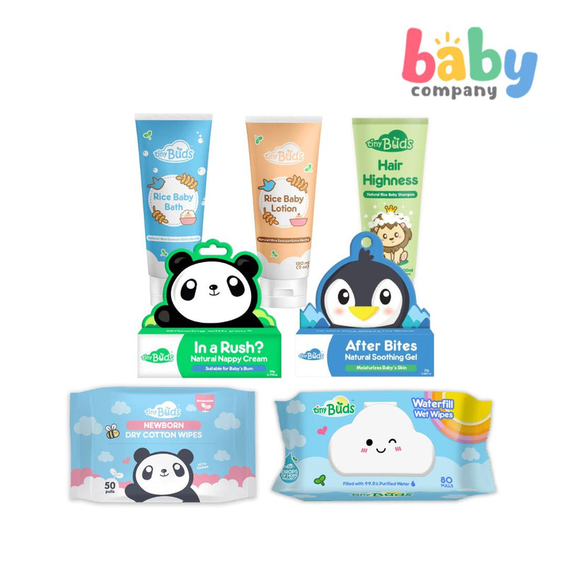 Tiny Buds Newborn Skin Care Gift Set