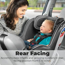Chicco NextFit Zip Convertible Car Seat - Carbon