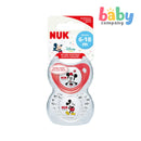 Nuk Disney Baby Silicone Soother 2-Piece 6-18 Months - Mickey Mouse