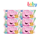 Uni-Love x Peppa Pig Baby Wipes 100 sheets, Pack of 6 (Peppa)