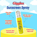 Giggles UV Soothing Sunscreen Spray SPF50+ PA++++