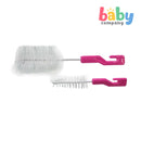 Bebeta Bottle & Nipple Brush - J Shape Soft Bristles