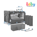 Kinderkraft Joy Travel Cot with Accessories - Blue