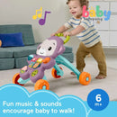 Fisher Price Learn With Me Purple Monkey Walker