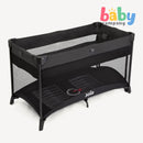 Joie Allura 120 Crib with Wheels and Bassinet - Shale