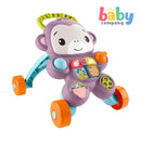 Fisher Price Learn With Me Purple Monkey Walker
