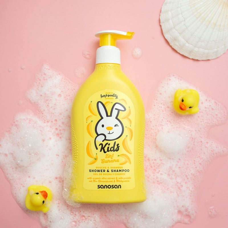 Sanosan Kids Shower & Shampoo Banana 400ml