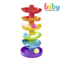 Kids II ABC Laugh & Learn 9-Piece Rainbow Drop Tower