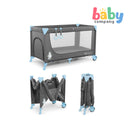 Kinderkraft Joy Travel Cot with Accessories - Blue