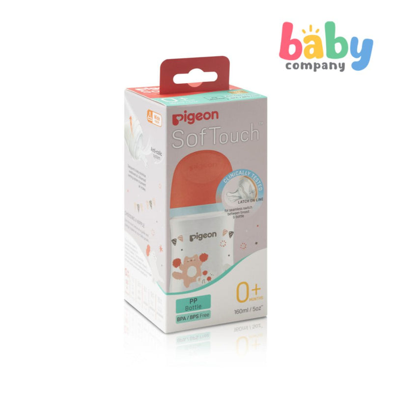 Pigeon Softouch 3 Nursing Bottle 160ml - Cat