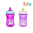 Chicco Advanced Sippy Cup 266ml/9oz For Girls -  12mos+