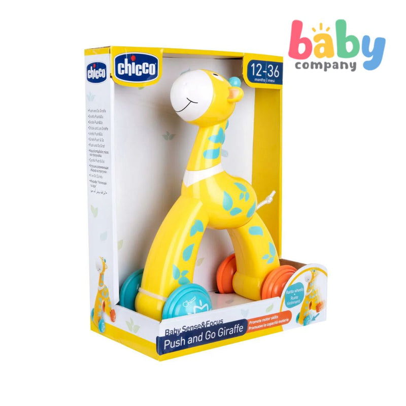 Chicco Baby Sense & Focus Push & Go Giraffe Toy