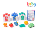 Ms. Rachel Learning Stacking Houses