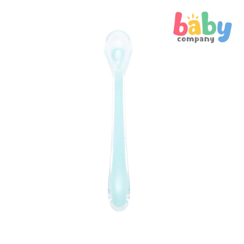 Babymoov 1st Age Silicone Baby Spoon - Azure
