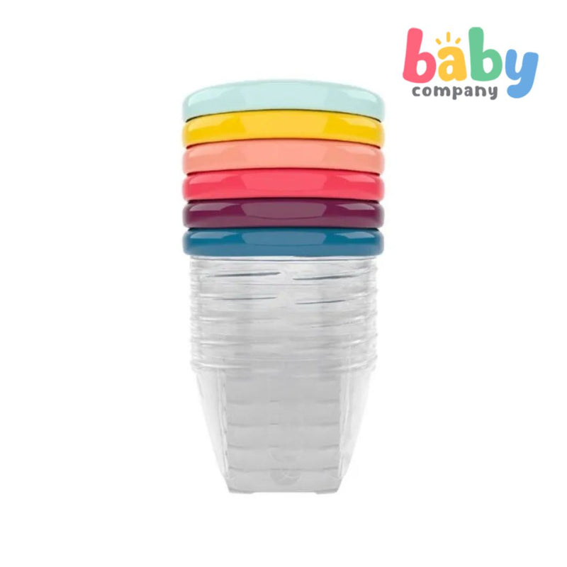 Babymoov Babybowls Rewritable Airtight Food Storage Containers (6 x 180ml)