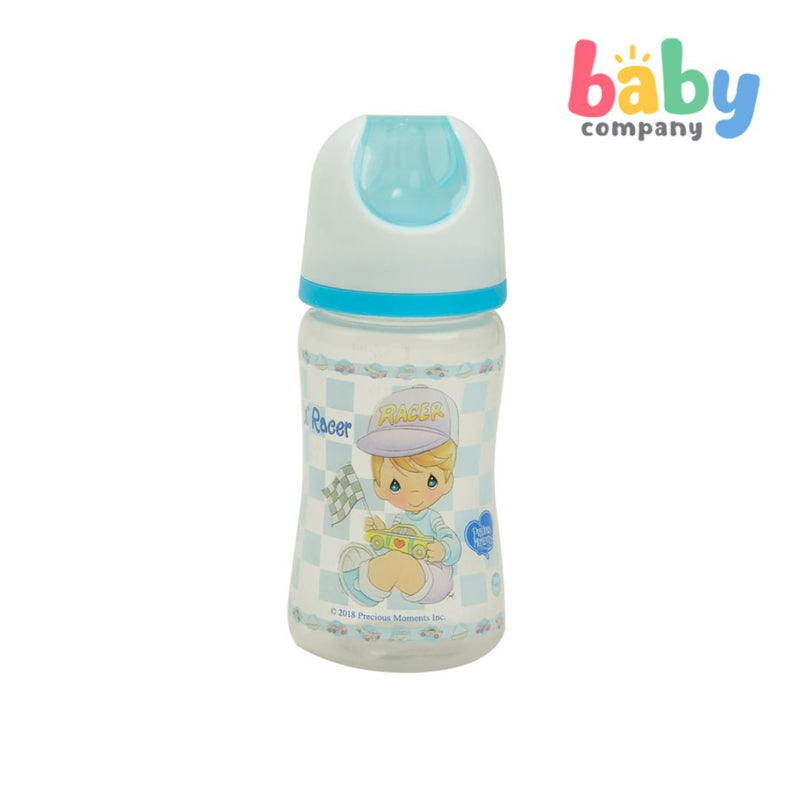Precious Moments 4oz 2-Toned Hood With Soft Screw Cap Feeding Bottle