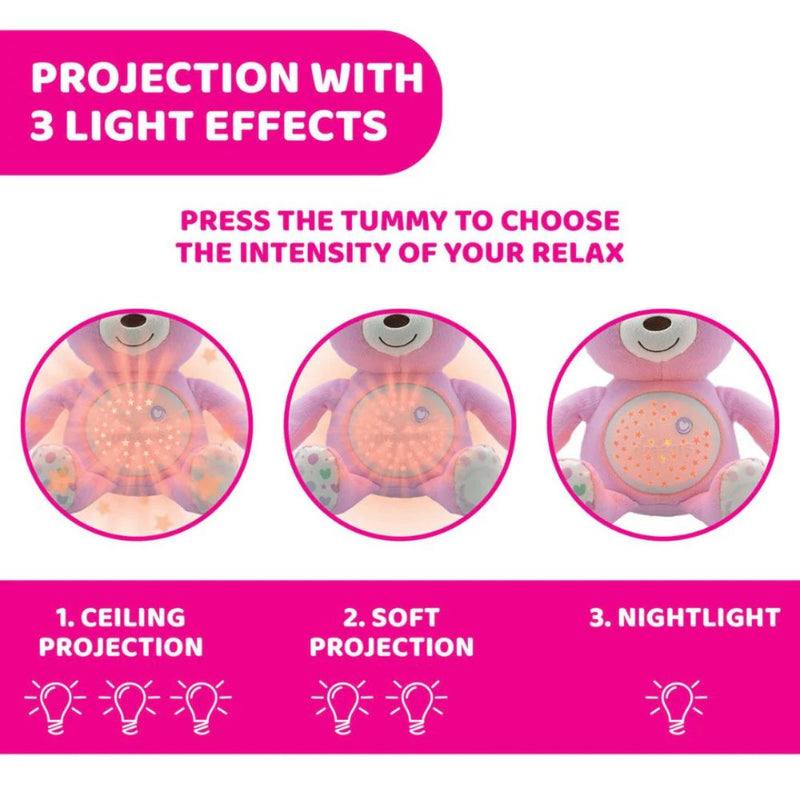 Chicco First Dreams Baby Bear - Pink