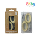 Peekaboo Stainless Spoon and Fork Cutlery Set - White