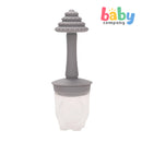 Peekaboo Fruit and Veggie Feeder - Gray