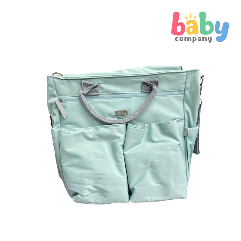 Feeme Shoulder Diaper Bag Mint Green - Main Image
